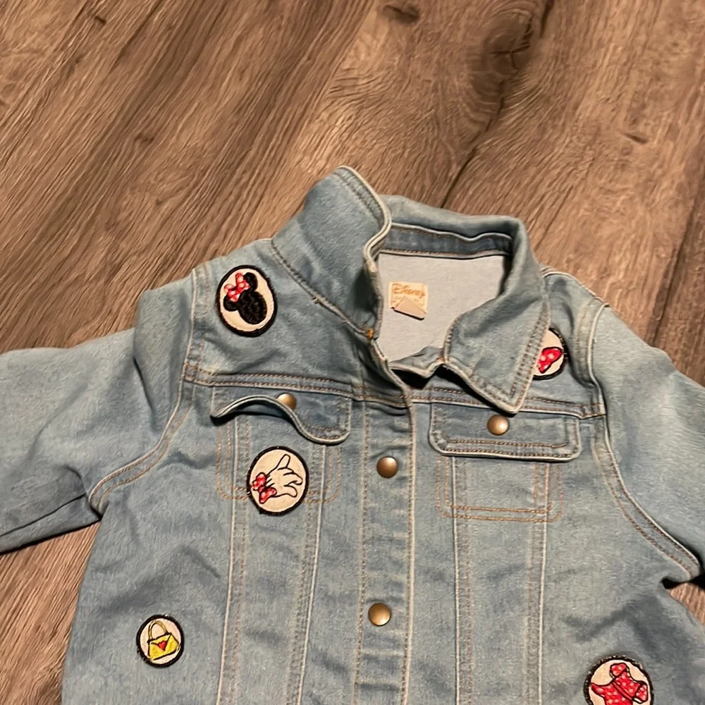 Disney collection by TuTu Couture Jean Jacket Versatile Minnie Mouse Patches